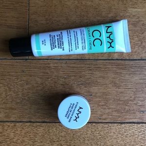 NYX CC Cream & Eyeshadow Base